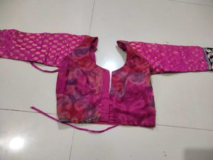 Pink Sari Blouse
