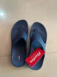 Bata Women’s Blue Thong Wedges