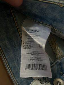 ONLY Light Wash Denim Jeans
