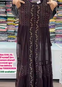 Georgette Anarkali Suit