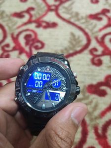 Naviforce Black Men&#39;s Watch