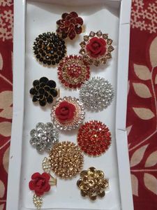 combo 12 Rings - Bold &amp; Beautiful