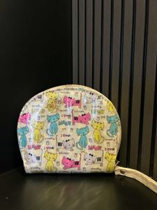 Cute Cat Print Mini Coin Purse / Pouch