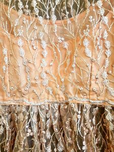 Elegant Pink Lace Top/Blouse