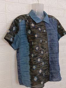 HALF SLEEVES GEORGETTE SHIRT