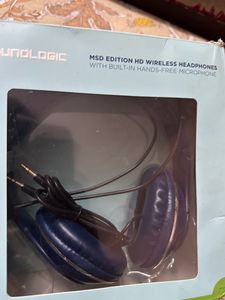 Ms Dhoni Brand Unused Sound Logic Wireless Headpho