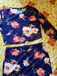 Shein Floral Co-ord Set