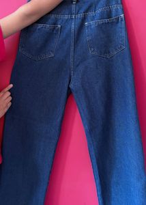 Wide Leg Denim Jeans
