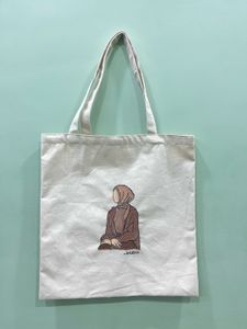 Painted Tote Bag