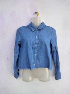Denim Shirt - Women's Top