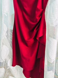 Red Welwet Beautiful Dress