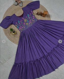 Mul Cotton Frock Totally New