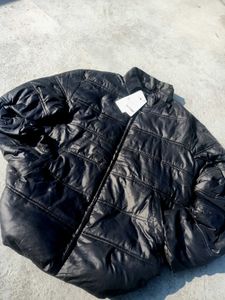 Puffer Jacket - Black