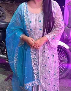 Embroidery Gown