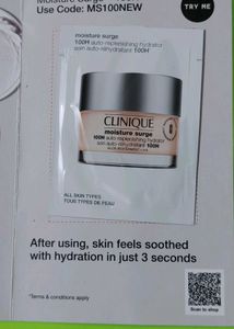 Clinique Moisture Surge Sample