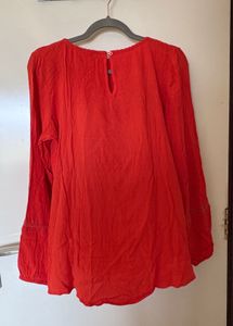 Cute Rust Colour Tunic From Marks And Spencer