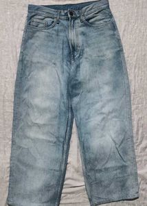 Light Wash Wide Leg Jeans