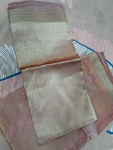 Elegant Banarasi Paper Silk Woven Saree