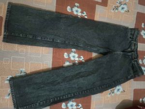 Zara women Highwaist Wideleg Jeans