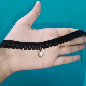 Black Lace Choker Necklace