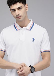 U.S.Polo Assn. Pure Cotton Slim Fit T-shirt