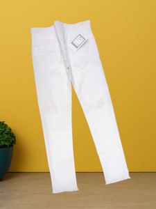 N@50 Size-30 White Embellished Jeans