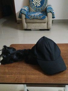 Real Hair With Cap New