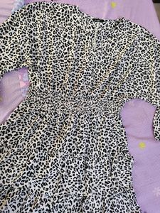 Zudio,Animal Print Dress ,Bust Size :38