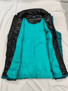 Zovi Teal Green Puffer Vest