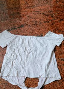 Blush Pink Tie-Front Top