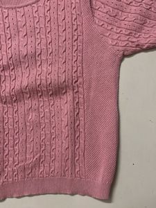 Pink Knit Sweater