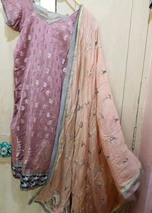 3 Pieces Set(Top, Pant And Dupatta)