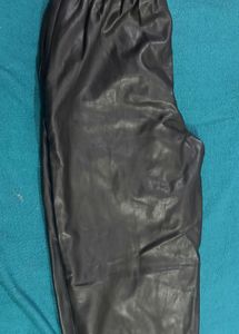 Slim Fit Leather Pants