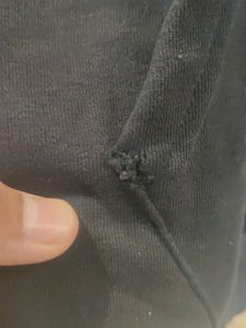Zudio Small Black Hoodie (38-40 Inches)