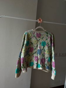 Flower Power LOOSE Fit Cardigan