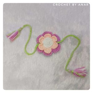 Crochet Handmade Rakhi For Gift