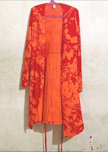Old Nevy Wrap Dress