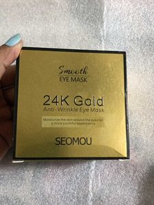 24k Gold Eye Mask
