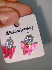 Butterfly Stud Earrings