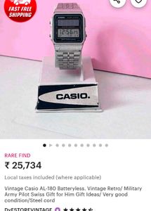 Rare Casio AL-180 Unisex Watch
