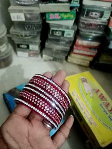 Sawan Special Red Bangles