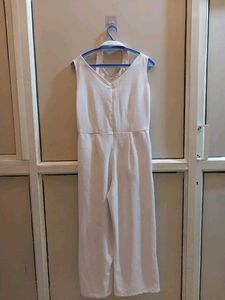 White &amp; Gold Party Dress