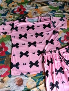 Mickey Mouse &amp; Bow Pajama Set