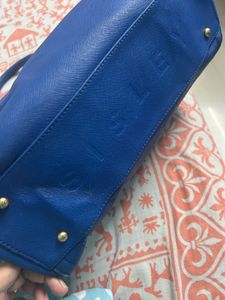 Authentic Blue Sisley Handbag