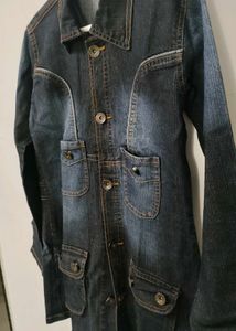 Denim Mini Shirt Dress