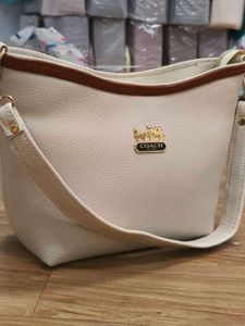 Coach Cream Crossbody Bag