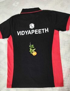 PW Polo Shirt - Black &amp; Red✨