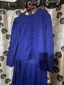 Navy Blue Gown