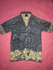 QUIKSILVER Mens Vintage Hawaiian Floral T-shirt