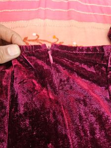 Velvet Off Shouler Party Dress